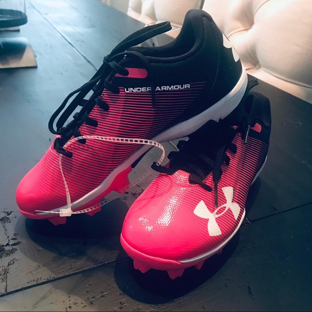 COPY - Pink Under Armour Cleats
